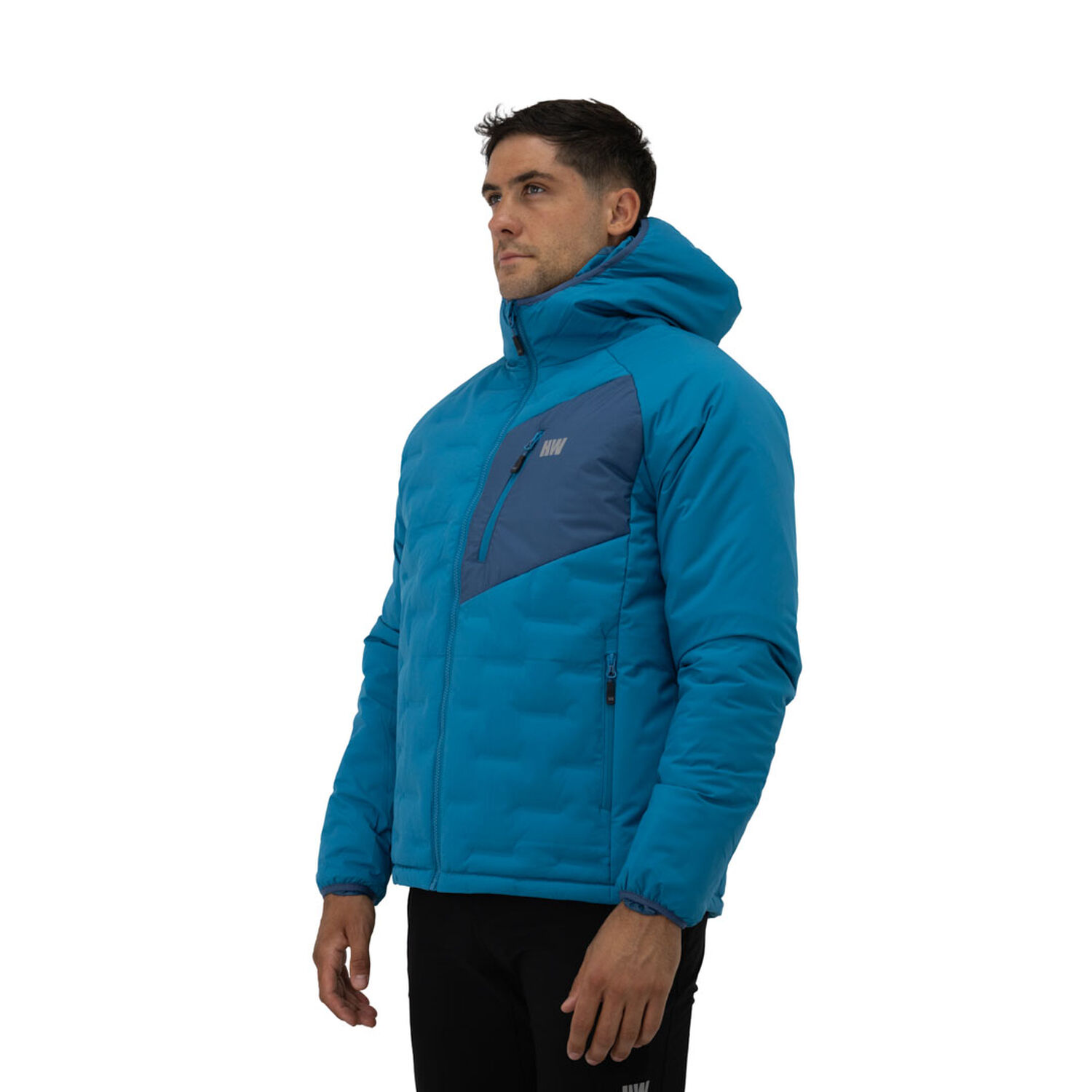 Parka Insulada Hw Explorer Hombre Petroleo image number 4.0